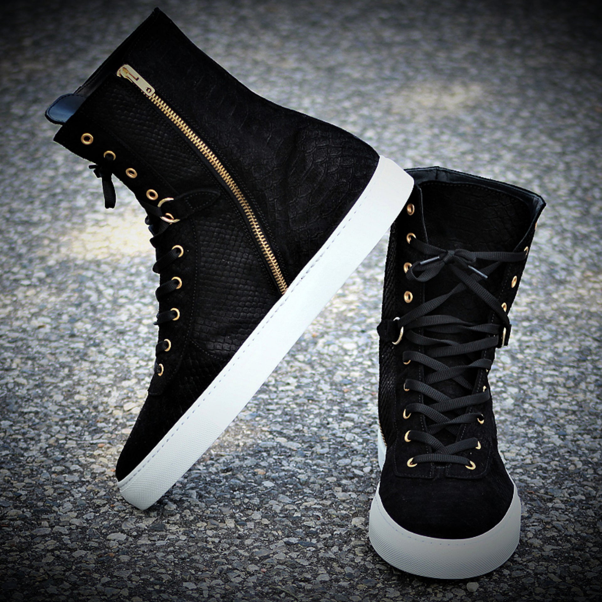 Mascavii Luxury Sneaker Boot Noir