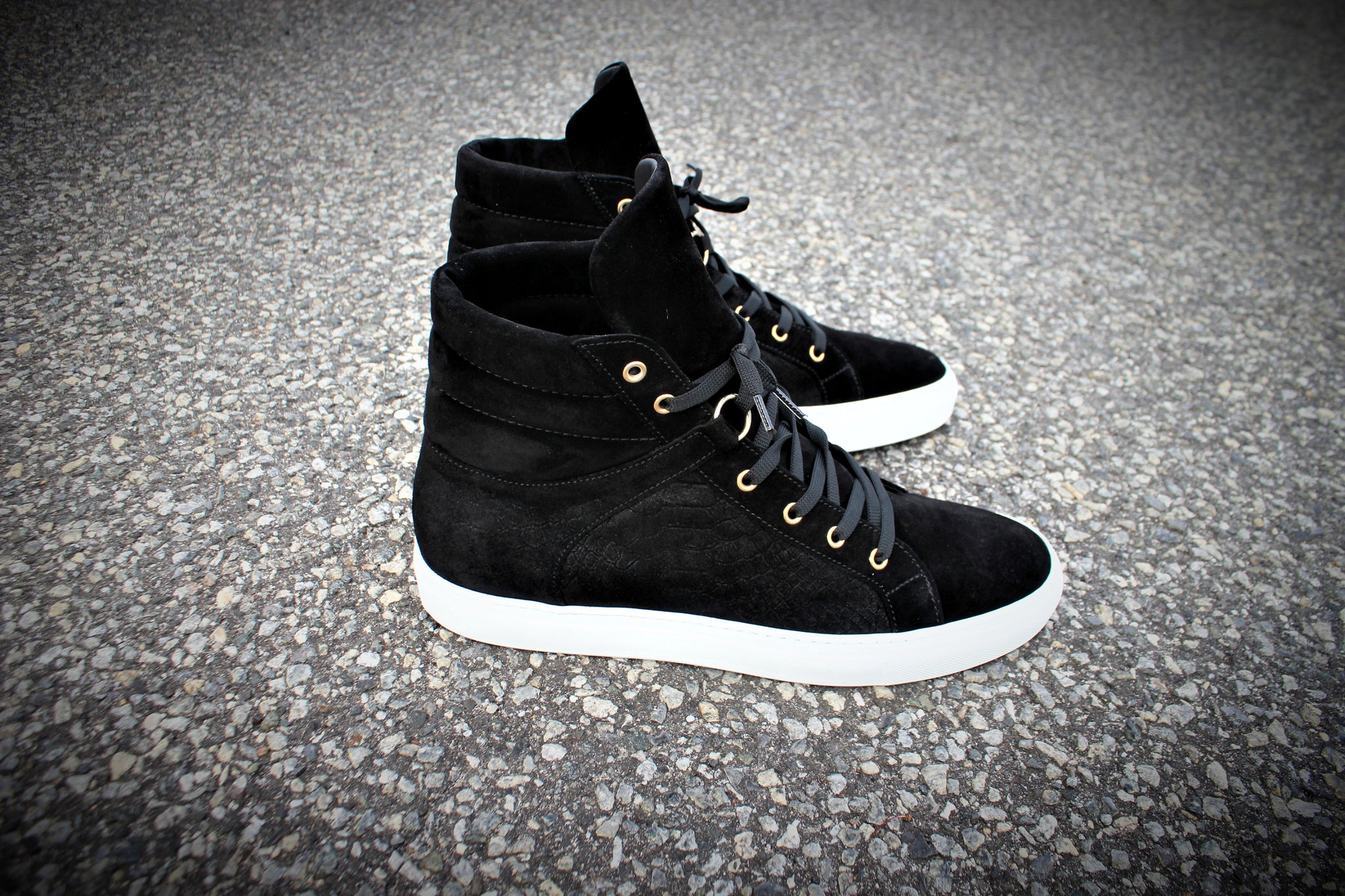 Mascavii Court Classic Black Mid