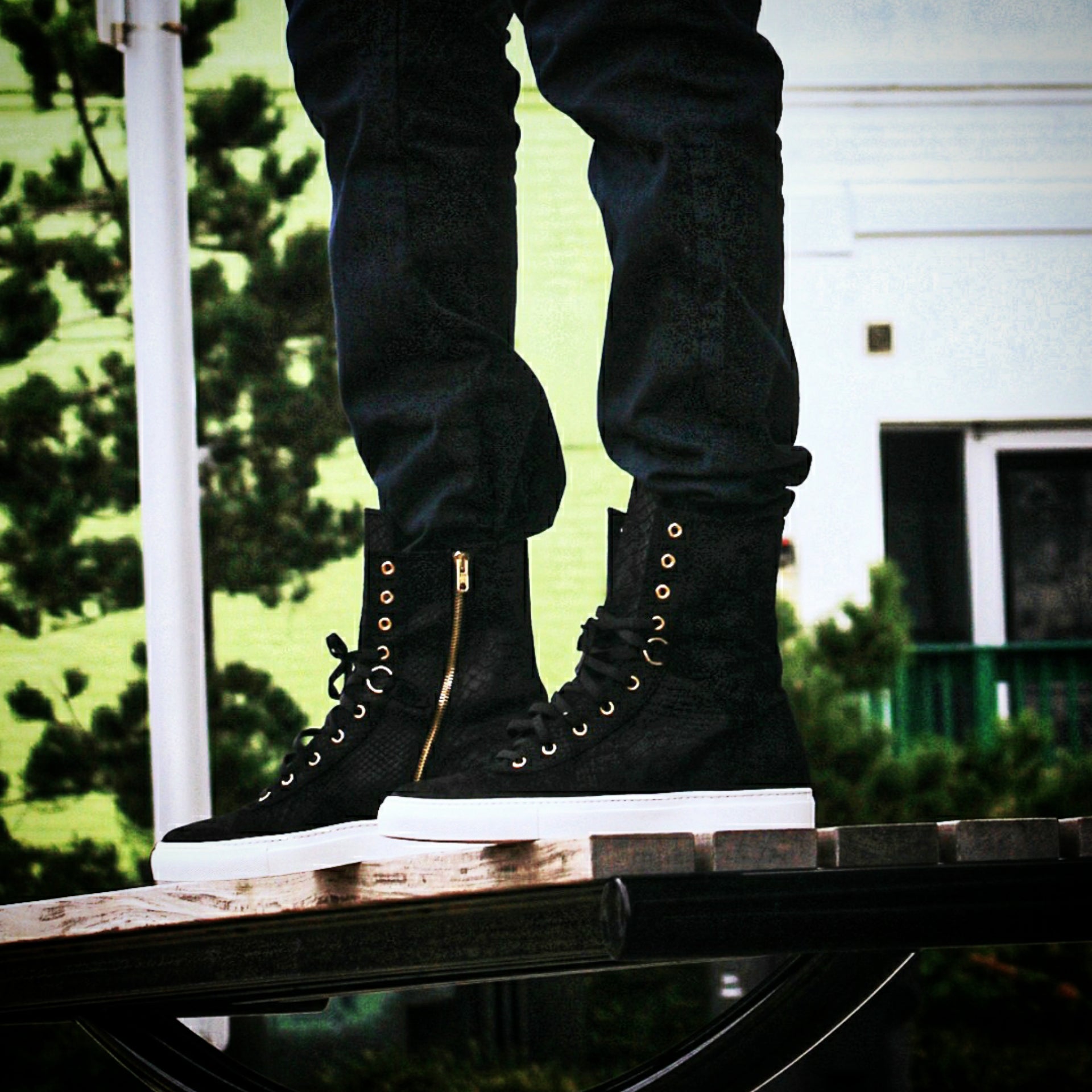 Mascavii Luxury Sneaker Boot Noir